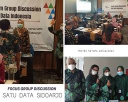 Focus Group Discussion-One Data Sidoarjo