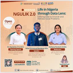 Ngulik 2.0: Umsida's Pojok Statistik with Mr. Victor, an Academic from Nigeria