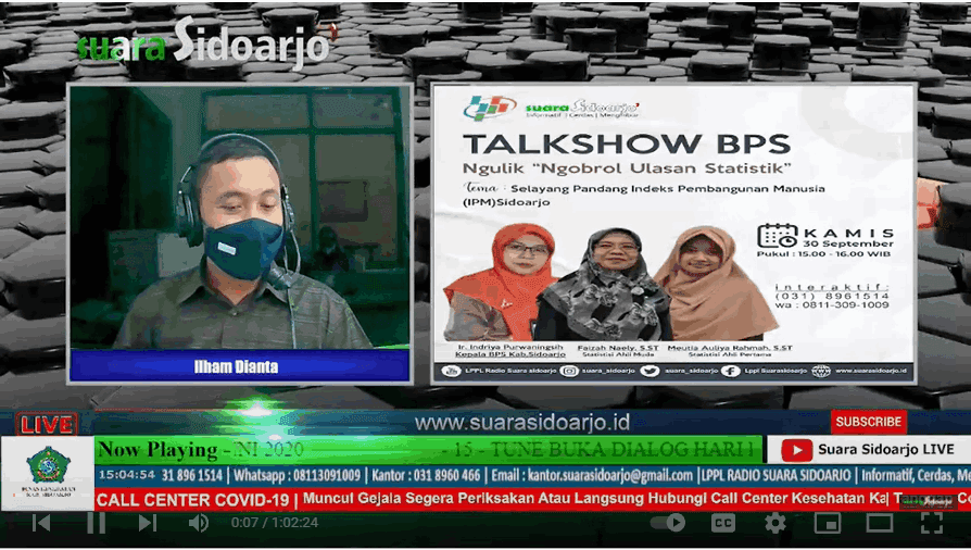 Ngulik 4th Episode - Overview of the Human Development Index (HDI) of Sidoarjo Regency in 2020