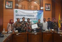 Genderang Pencanangan Desa Cantik di Sidoarjo Ditabuh